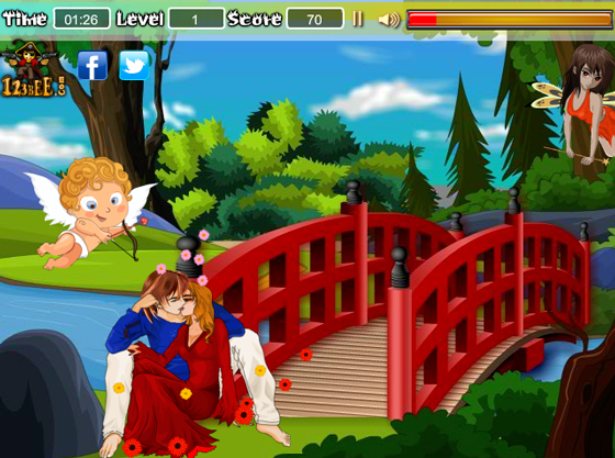 Anime Couples Kiss screenshot