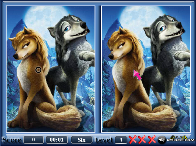 Alpha and Omega - Spot the Difference screenshot
