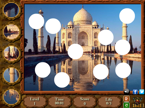 7 Wonders Puzzle screenshot