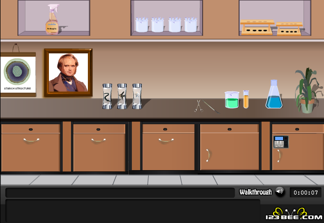 Biology Lab Escape screenshot
