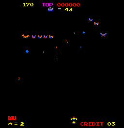 Space Firebird [Model 834-0031] screenshot