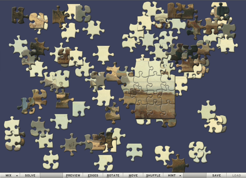 Daily Jigsaw Paintings screenshot