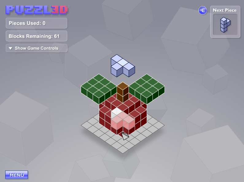 Puzzl3D screenshot