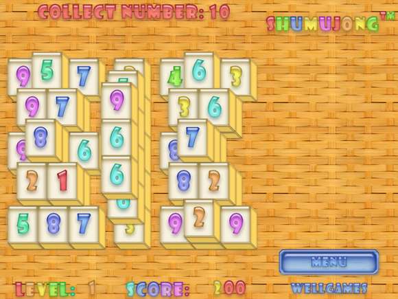 Shumujong (Digitz Mahjong) screenshot