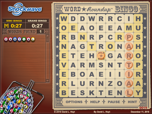 Word Roundup Bingo screenshot