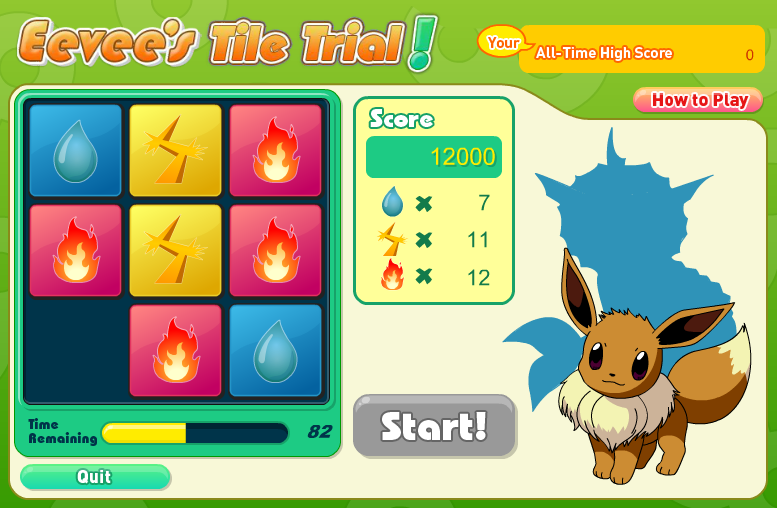Eevee's Tile Trial! screenshot