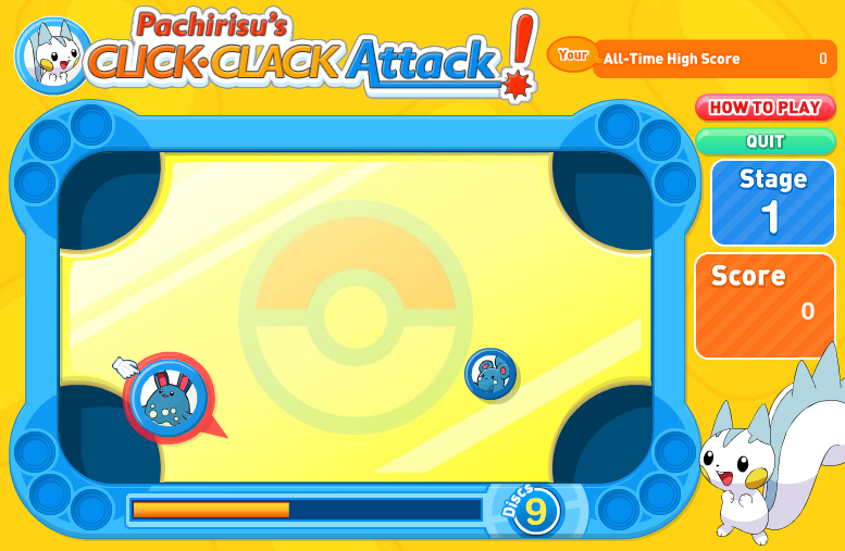 Pachirisu's Click-Clack Attack! screenshot