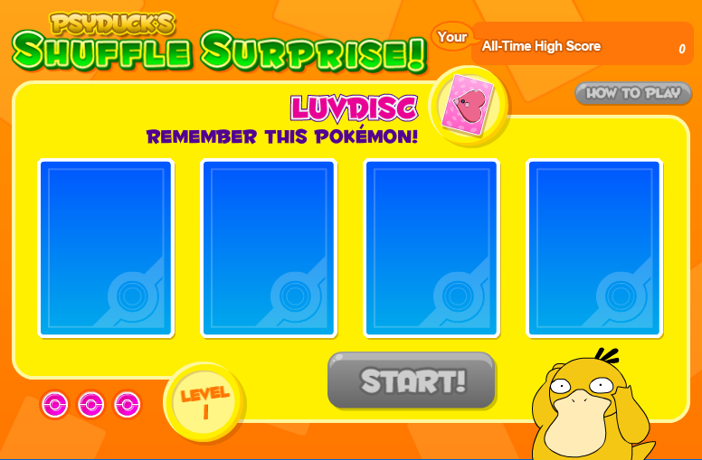 Psyduck's Shuffle Surprise! screenshot