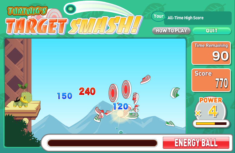 Turtwig's Target Smash! screenshot