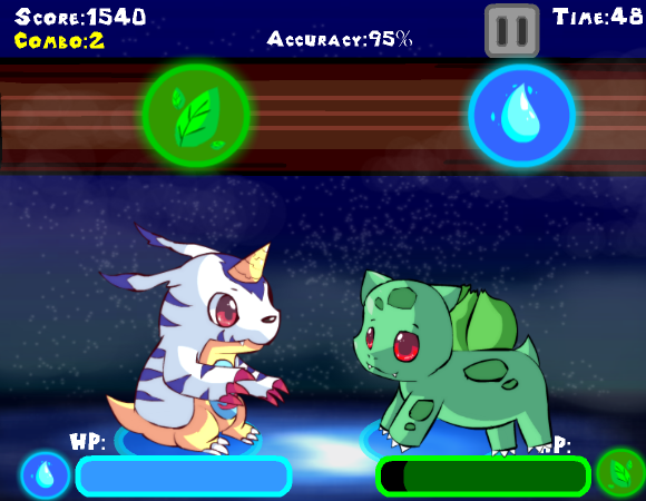 Digipoke Teamswap Battle screenshot