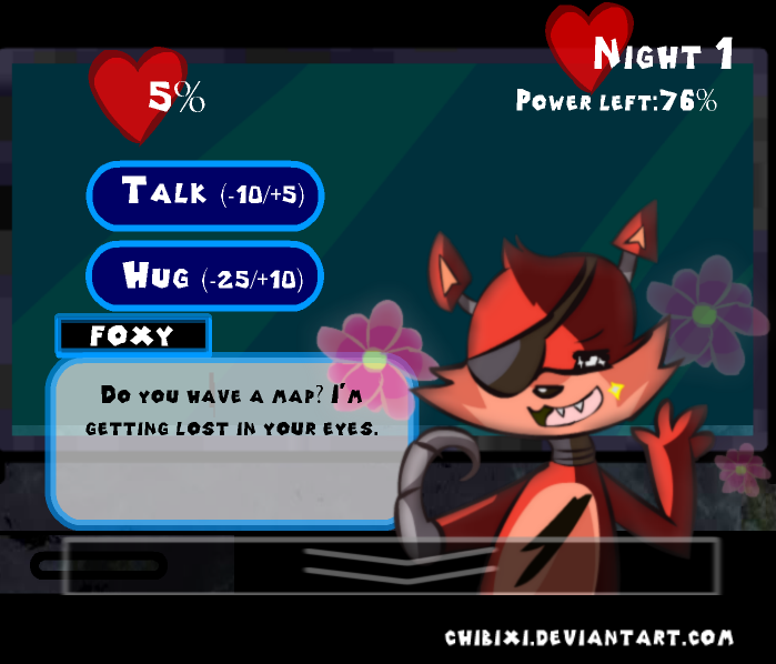 Five Nights of Love-FNAF Dating Sim screenshot