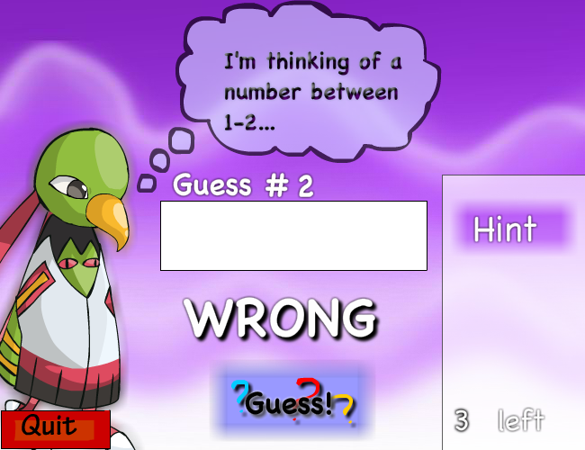 Guess Xatu's Number! screenshot