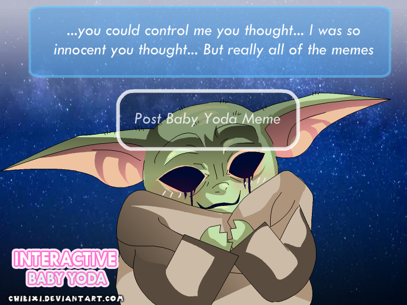 Interactive Baby Yoda screenshot