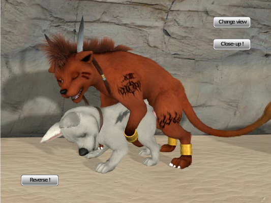 Red XIII and Bolt screenshot
