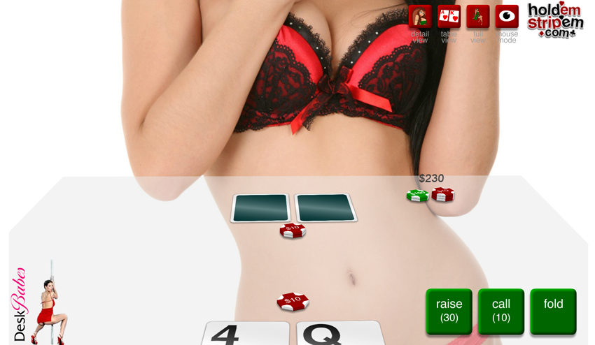 Hold'em Strip'em Alyssia screenshot