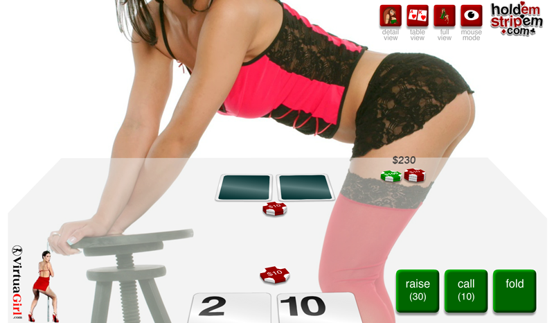 Hold'em Strip'em Angel D screenshot