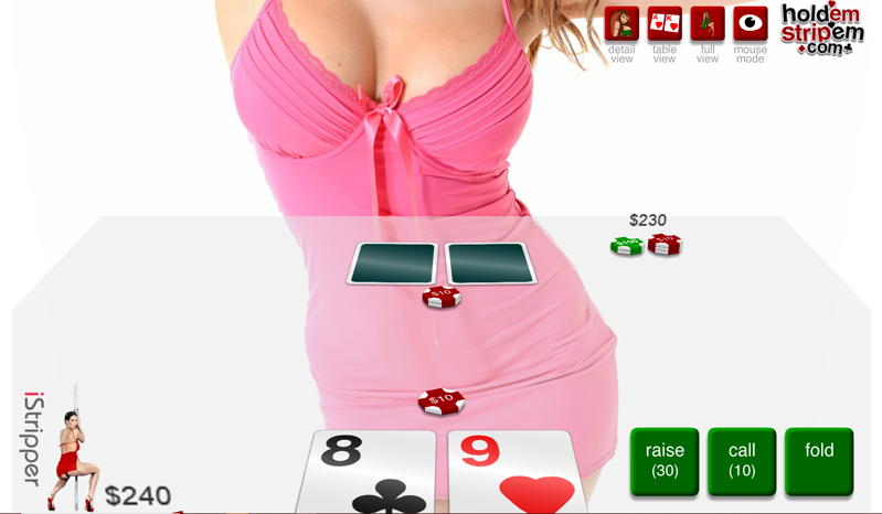 Hold'em Strip'em Angie Line screenshot