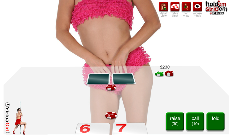 Hold'em Strip'em Angelique screenshot
