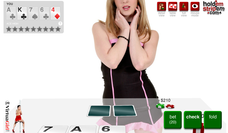 Hold'em Strip'em Abigaile screenshot