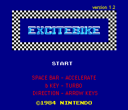 Excitebike screenshot