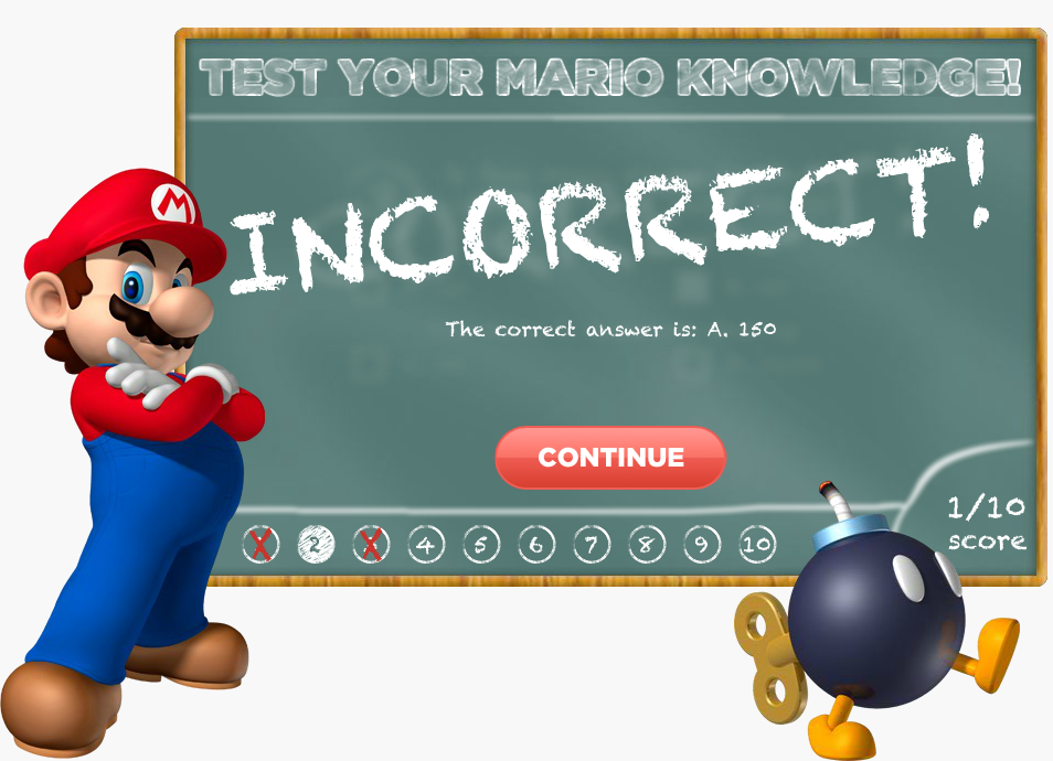 Mario Trivia screenshot