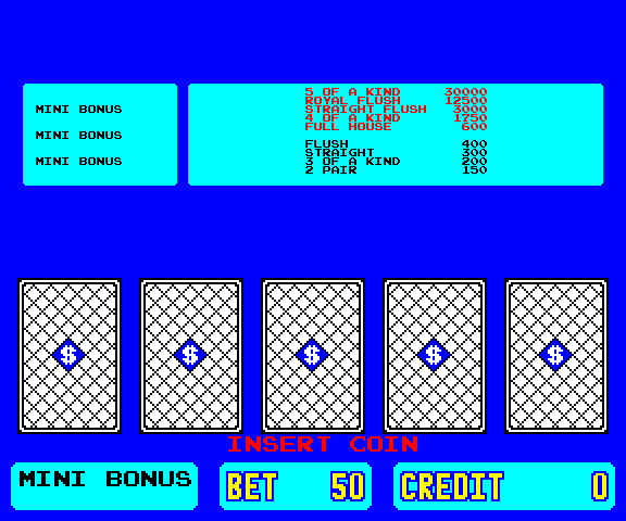 Five Card Poker screenshot