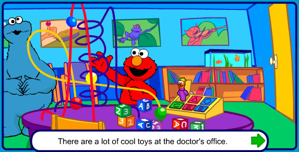 Sesame Street - Elmo Goes to the Doctor screenshot