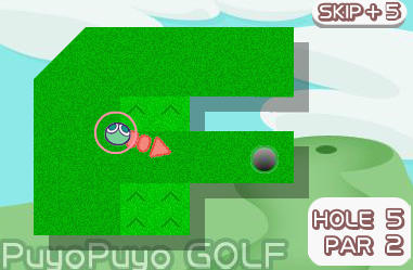 Puyo Golf screenshot