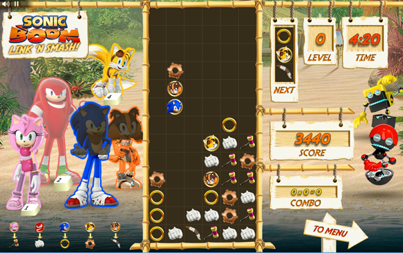 Sonic Boom - Link 'n Smash screenshot