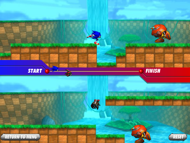Sonic Rivals Dash screenshot
