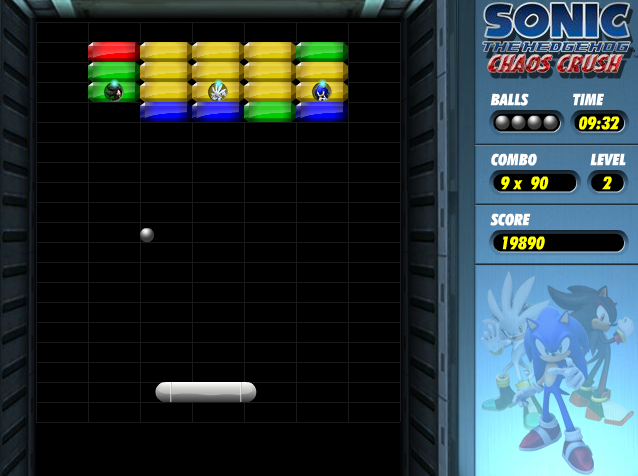 Sonic the Hedgehog - Chaos Crush screenshot