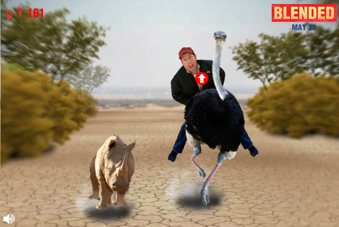 Blended - Ostrich Run screenshot