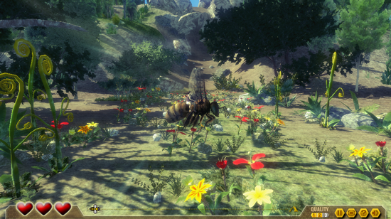 Journey 2 - The Mysterious Island - Giant Bee Escape screenshot