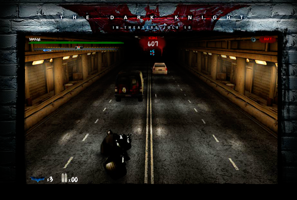 The Dark Knight - Gotham City Street Chase screenshot
