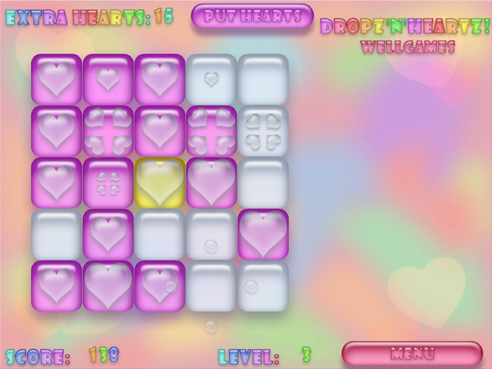 Dropz'N'Heartz screenshot