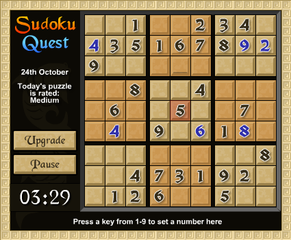 Sudoku Quest screenshot