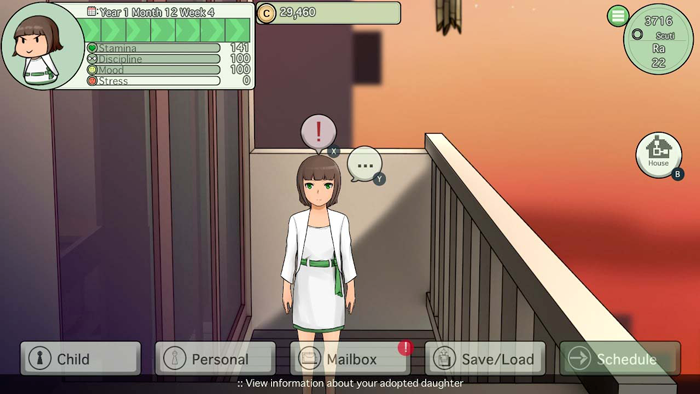 Ciel Fledge - A Daughter Raising Simulator screenshot