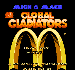 Mick & Mack as the Global Gladiators [Prototype] screenshot