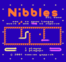 Nibbles screenshot
