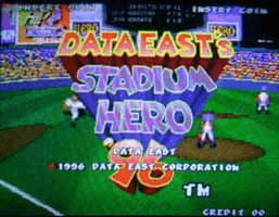Dataeast's Stadium Hero '96 screenshot