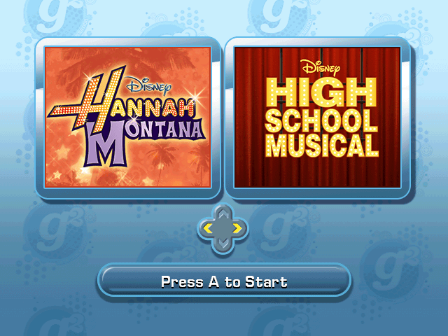 G2 Deluxe: Hannah Montana + High School Musical screenshot