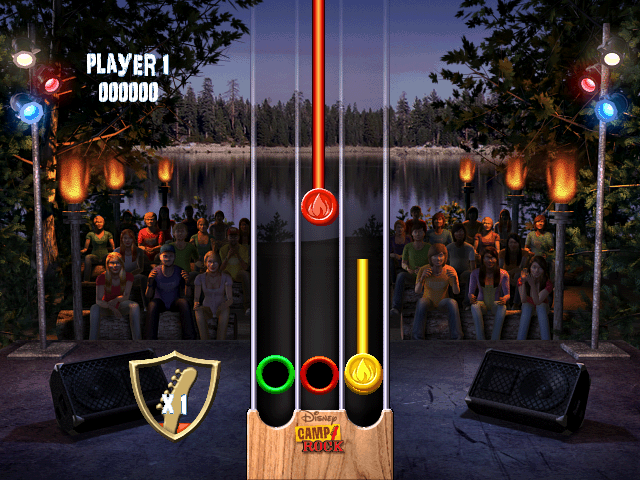 Camp Rock Guitar Video Game screenshot
