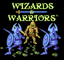 Wizards & Warriors [Model NES-WW-EEC] screenshot