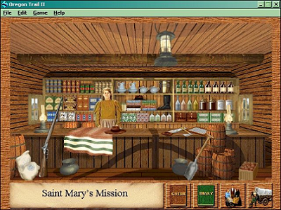 Oregon Trail II screenshot