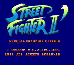 Street Fighter II' - Special Champion Edition screenshot