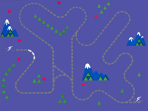 Card No. 2: Ski + Simon Says + Fun Zoo + Percepts screenshot