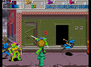 Teenage Mutant Ninja Turtles - Turtles in Time [Model GX063] screenshot