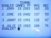 Bowling Secretary screenshot