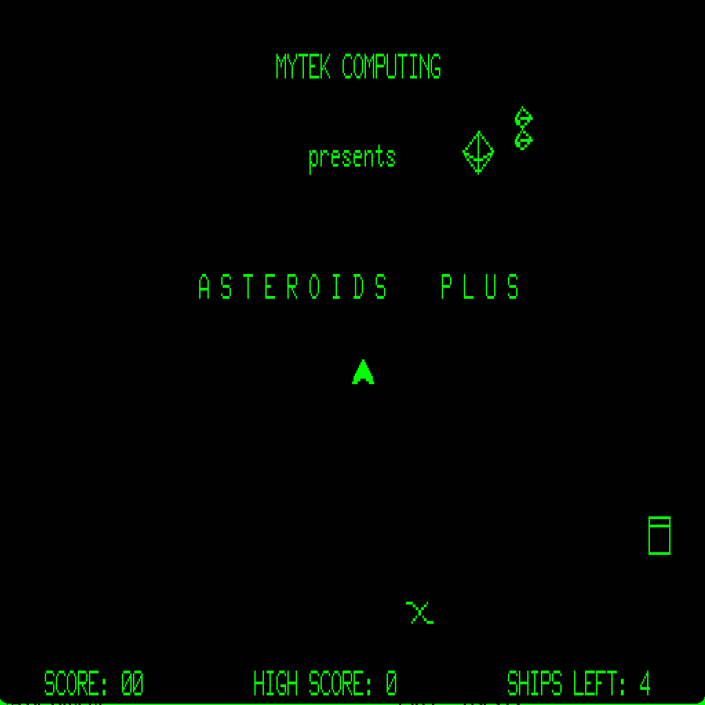 Asteroids Plus screenshot