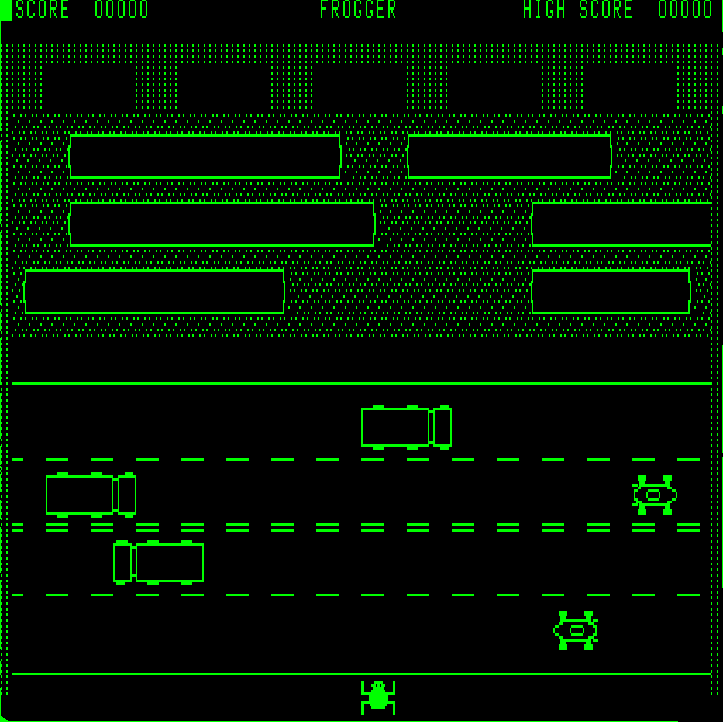 Frogger screenshot